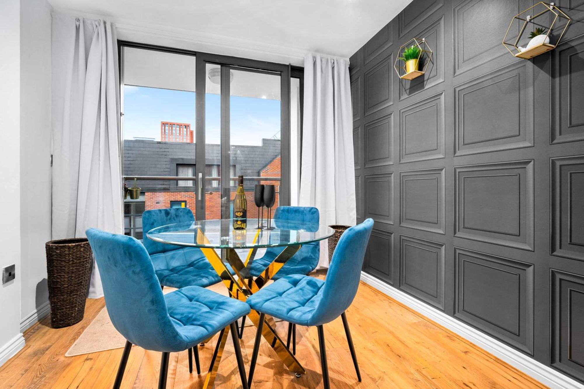 Luxury Two Bedroom Apartment - City Ceentre - Balcony - Jq - Netflix & Wifi - 11B Birmingham Kültér fotó